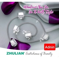 [BM5000, BM5001, BM5002] Zhulian Saduran Rhodium Plated Butang Baju Melayu Jewellery