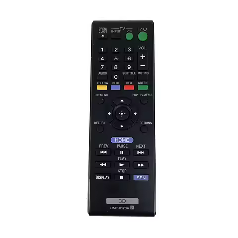 Remote Control use For Sony Blu-Ray DVD Player RMT-B120A BDP-S1100 BDP-S190 BDP-S3100 BDP-S390 BDP-S