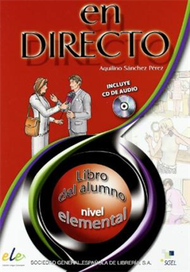 En directo:nivel elemental Libro del alumno (附光碟) (新品)