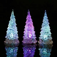 LED發光寶塔公主聖誕樹(附電池)