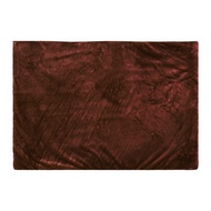 Square Chocolate Fur Rug - Fur Carpet