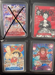 海賊王卡牌 opcg 套裝 Luffy,