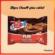 20PCS X 12G (MERAH) Jack ‘n Jill Cloud 9 Party Pack - Plus COKLAT