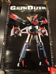 Bandai 超合金魂 GX-04 UFO ROBO GREN DIZER 巨靈神 Poster  76x50cm 海報 ❎不議價❎🏵️實體店同步發售中🏵️