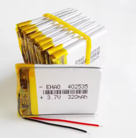 10 PCS 3.7V 320mAh Lithium Polymer LiPo Rechargeable Battery 402535 For Mp3 Recorder Bluetooth E-boo