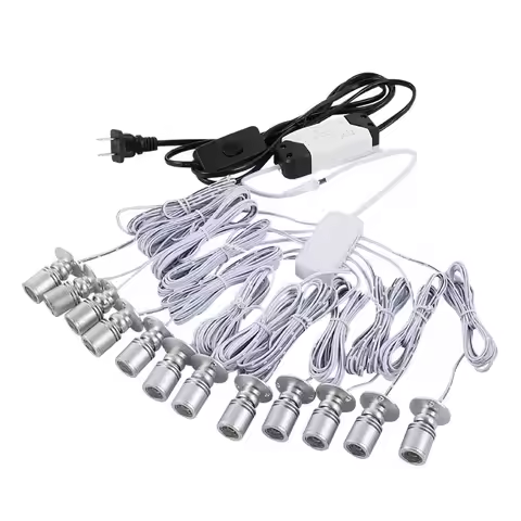 LED cabinet lights 12w for model display counter wine garage kit exhibition case shelf spotlight 1 t