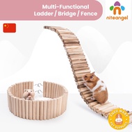 ✺Niteangel Super Long Bendy Bridge Ladder Fence for Hamster