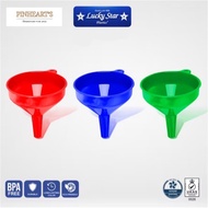 LUCKY STAR OIL FUNNEL UNIQUE COLOR PLASTIC WATER FUNNEL LUCKY STAR