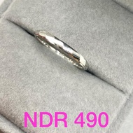 NEW WOW WOW SIMPLE Fashion Women Platinum Ring PT950