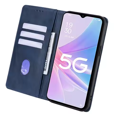 Magnetic Phone Case for OPPO A57 A77 A57S A57E A77S A58 A78 A1X A58X A1 A78 A83 Leather Flip Wallet 