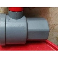 TM BALL VALVE PVC 1" / STOP KRAN 1" PLASTIC / STOP KRAN