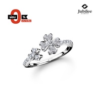 Jubilee Diamond แหวนเพชร Charming Luck Clover Ring  เพชรแท้ เพชรน้ำ 99