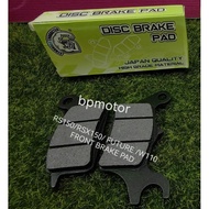 RS150 RSX150 FRONT BRAKE PAD REAR BRAKE PAD RS150 RSX150 FRONT/REAR BRAKE PAD
