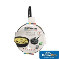 Cs-Kochsysteme Munster Deep Frypan With D.Lid 28CM