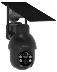 ANRAN 2K Security Camera Outdoor-Solar Camera Wireless with 360° View, Smart Siren, Spotlights, 2K C