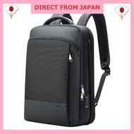 [BOPAI] Men's Backpack with Theft Prevention, USB Charging Port, Daypack, Waterproof, 23L Capacity, 