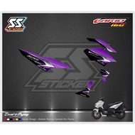 NEW VARIO 160 DS 10 MOTORCYCLE STRIPING STICKER