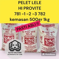 pelet lele 781 hi provite 781-1 781-2 781-3 782 pakan lele nila gurame protein 31%