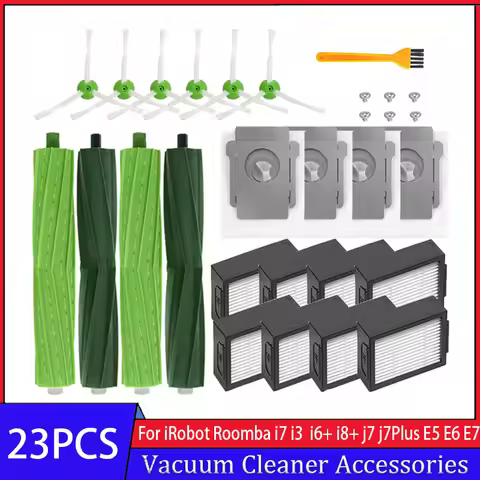 Main Side Brush Hepa Filter Dust bag for iRobot Roomba j7 j7Plus i3(3150) i3+(3550) i4 i6 i7(7150) i