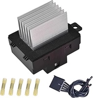 Blower Motor Resistor with Connector Wire Harness Compatible with 2006-2012 Ford Fusion Lincoln MKZ/
