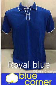 Blue Corner Men's Polo shirt #7(Royal blue)