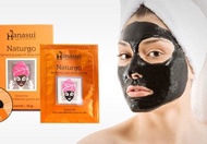 ( 1 Box / 10 Pcs ) Hanasui Naturgo Masker Lumpur Wajah - COD