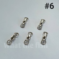 ลูกหมุนแบริ่ง สแตนเลส ซองละ 5 ตัว แข็งพิเศษ เหมาะสำหรับน้ำจืดและน้ำเค็ม มีให้เลือกหลายขนาด ลูกหมุนสแ