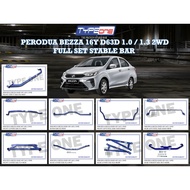 PERODUA BEZZA D63D 2016 16Y 2WD FULL SET STABLE BAR COLOUR BLUE TYPE ONE 100% ORIGINAL