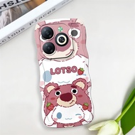 Case Gelombang Infinix Smart 8 2023 Terbaru Casing Handphone Silikon Infinix Smart 7 Note 30 Note 30 Pro - GIS06