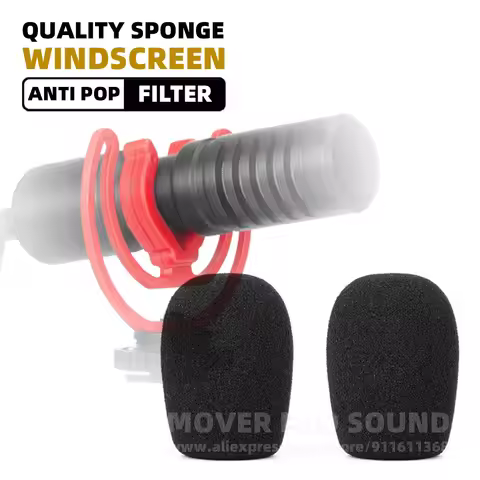 For BOYA BY-MM1 BY MM1 MM 1 + Plus Microphone Windscreen Shield Anti Pop Filter Windshield Sponge Wi