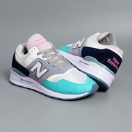 SEPATU WANITA SNEAKERS NB 997 NEWBALANCE997 SEPATU OLAHRAGA KASUAL WANITA TERLARIS SUEDE PINK BIRU P