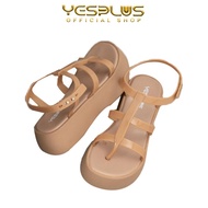 Sandal Wanita Wedges Tali Original Model Melissa Tali Belakang Import Bahan PVC 219-1