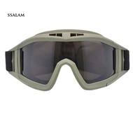 【Ready Stock] Outdoor Army Airsoft Paintball Goggles Windproof Protection Glasses Eyewear