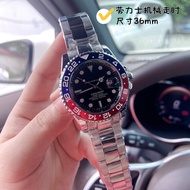 [Luxury Watch] Laojia Greeny GMT Quartz Watch Mechanical Time-walking Fashion Watch Y6Z1