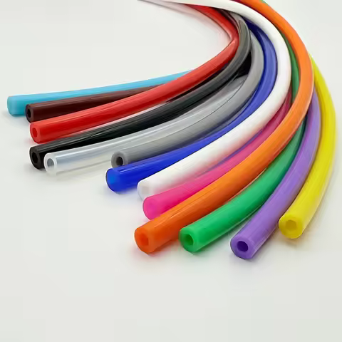 2/3/5Meter ID3x5 4x6 6x8 8X10 10x12mm Silicone Tube Flexible Hose Food Grade Soft Drink Pipe Red Bla