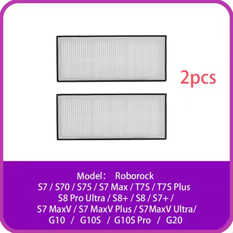 HEPA Filter For Roborock T7S/T7S Plus/S7/ S70/S75/S7+/S7 Max/S7 MaxV/S7 MaxV Plus/S7MaxV Ultra/S8/S8