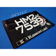 NO PLATE MOTOR WARNA KRISTAL(HM2)