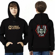Hoodie Anak ML ALTER EGO - Jaket ML RRQ - Hoodie Mobile legend ALTER EGO / Sweater ML ALTER EGO 6-13
