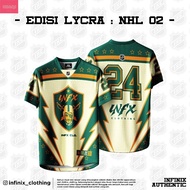 [Free Custom]BAJU NHL KEDAH PREMIUM JERSEY LYCRA 2024 Tshirt Lelaki Lengan Pendek Sublimation Jersi Viral Tiktok Unisex Streetwear