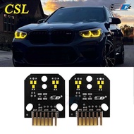 DeBaoHui มะนาวสีเหลือง DRL LED โมดูลสําหรับ BMW G01 X3 G02 X4 F97 X3M F98 X4M CSL ไฟวิ่งกลางวันปรับ
