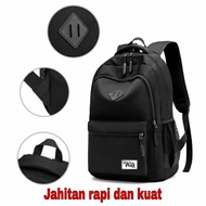 backpack for school Ransel Laptop Waterproof Pria Wanita Tas Distro Tas Sekolah Tas Punggung Backpac