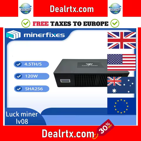 Lucky miner LV08 WIFI 4.5TH/S BM1366 SHA256 Home Silent lottery miner BTC miners machine solo miner 