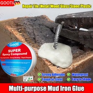 Powerful Viscosity Epoxy Iron Sealant Mud Clay Foundry Glue Adhesive For Oil Tank Metal Stone Glass