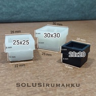 Hollow Plastic Feet 20x20 / 25x25 / 30x30 For Hollow Feet