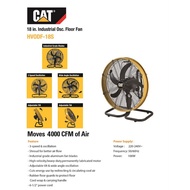 [Ready stock / Fast delivery ] Caterpillar 18 inch High Velocity Stand Fan