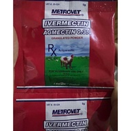 Metrovet Agmectin Granulated Powder 5g