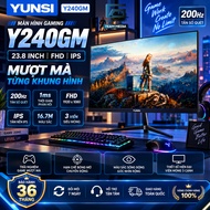 YUNSI Y240GM Gaming Monitor 23.8 Inch 200Hz | Full HD 1080P | IPS Computer Monitor | 1ms BH 36T