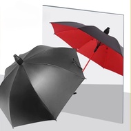 Large Rain Umbrella 125cm With Retractable Cover Anti-Water - Super Durable 8-Slat Steel Frame Car U