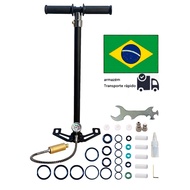 hoxt342 NUOGE 30mpa 4500Psi 4 Stage PCP Hand Pump Compressor High Pressure 300bar Operated HPA Tank 