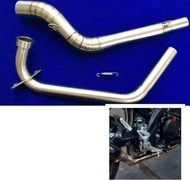 คอท่อ เลสแท้ สำหรับ M-Slaz Mslaz R15 ตัวก่อนปี 2017 ขนาด 2 นิ้ว